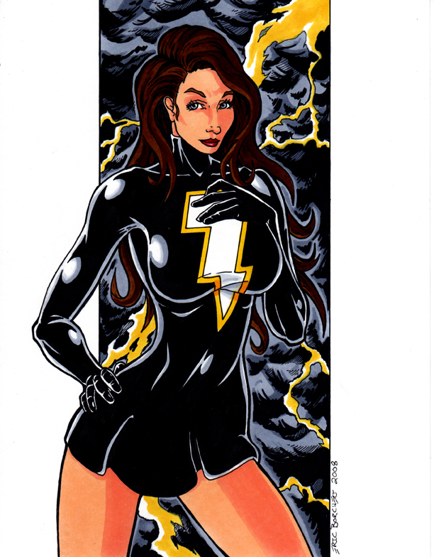 Mary Marvel Black Costume 2008