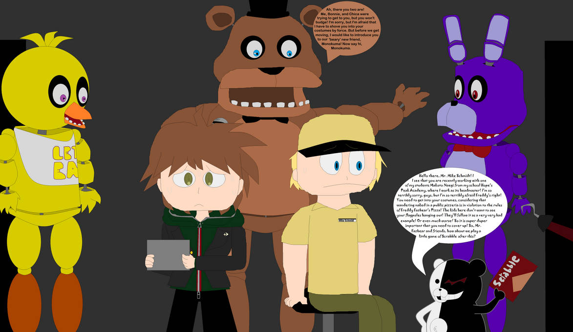 Fnaf Anime Characters by THEMEGAGUMMYBEAR on DeviantArt