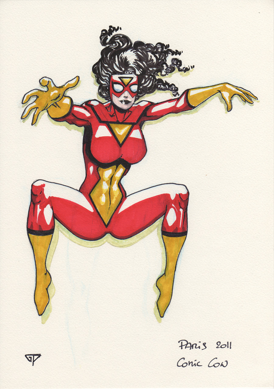 Spiderwoman Comic Con P 2011