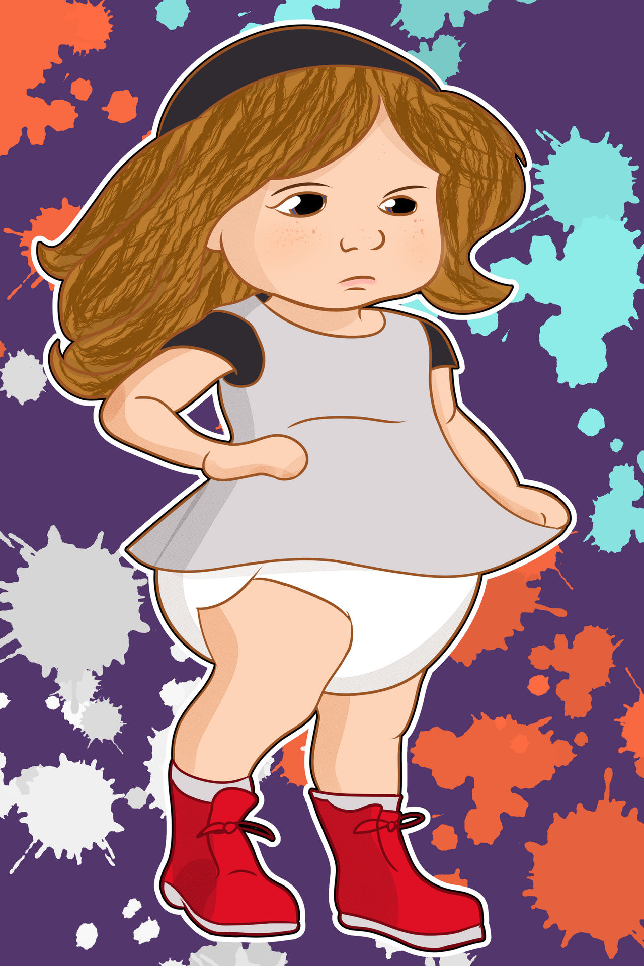 Bratty Girl by Mouffetter on DeviantArt