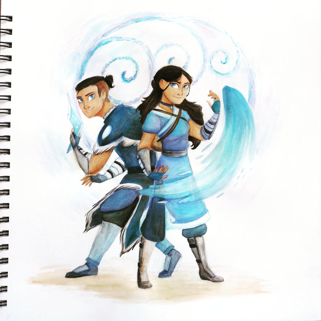 ATLA - I got your back by LadyMagicfairy on DeviantArt