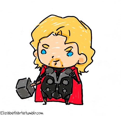Thor gif by Elizabetharte on DeviantArt Thor gif by Elizabetharte on DeviantArt
