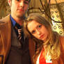 The Doctor and Rose in the Tardis