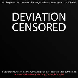 SOPA. Strictly Obstructing People's Admission