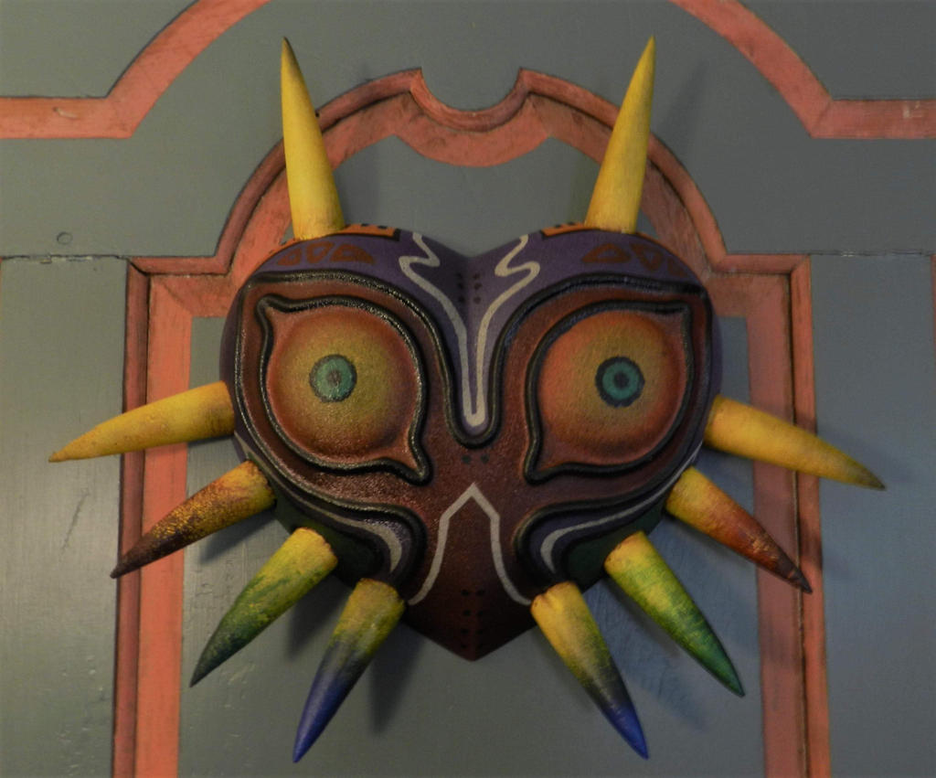 Fan made Majoras mask by FistOfTheFire on DeviantArt