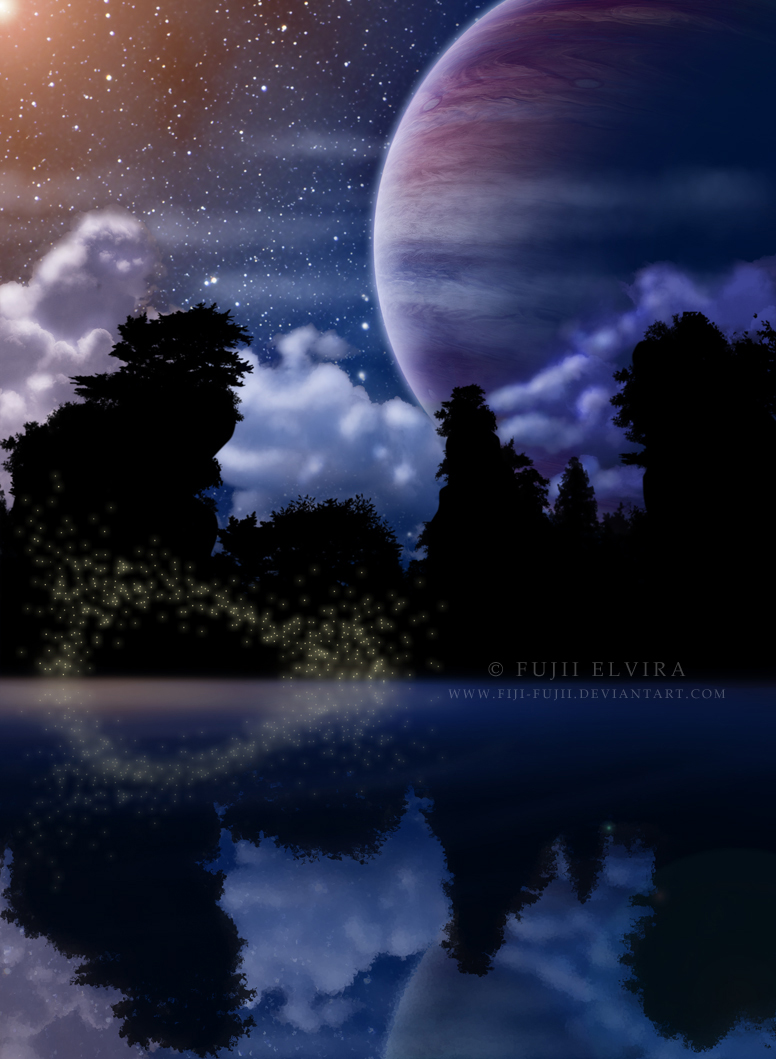 Background Practice - Velenya-3 at Night