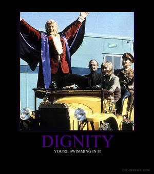 Dignity a la Pertwee