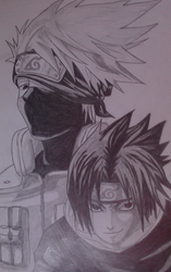 kakashi and sasuke