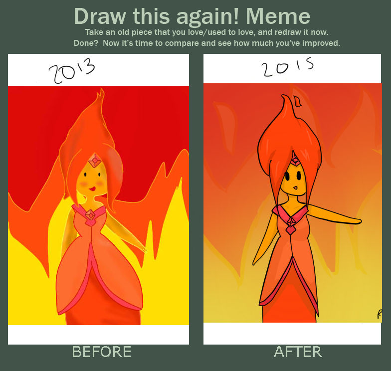 Meme Rerest Repainted Redraw Meme by rainbowdrop24 on DeviantArt