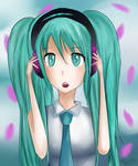 Hatsune Miku by rainbowdrop24