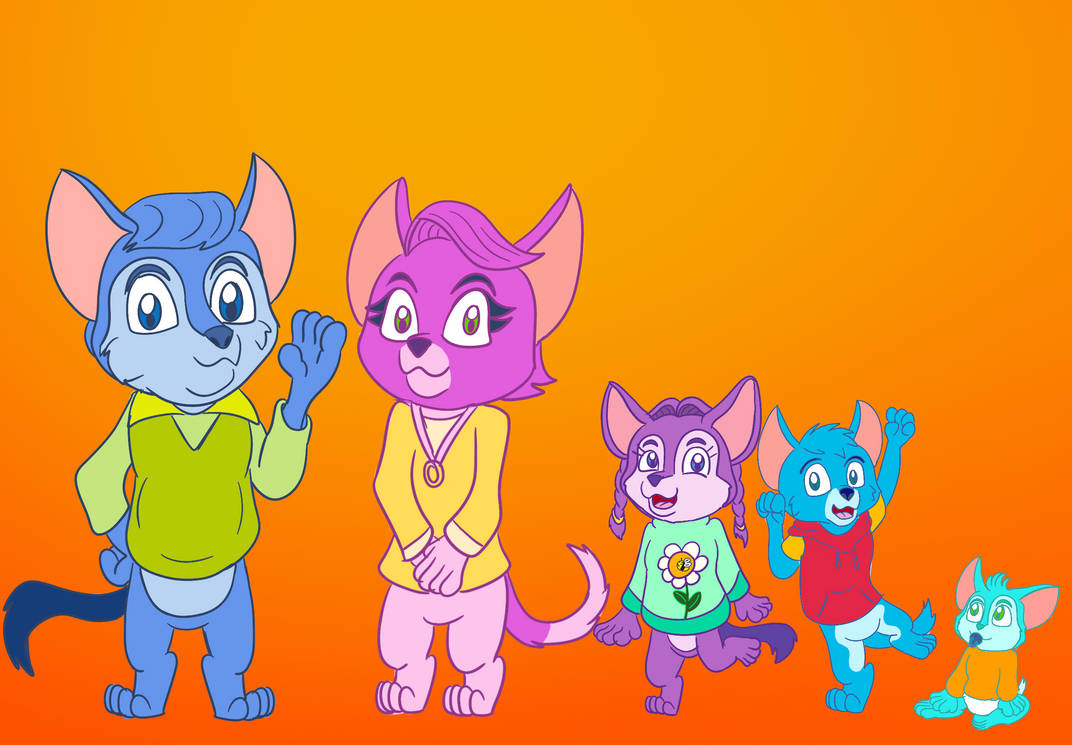 I redesigned the Chip Chilla Characters by Sweets-Cat88 on DeviantArt