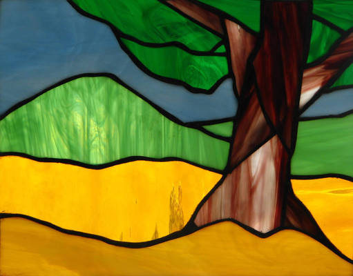 Stained Glass Landscape