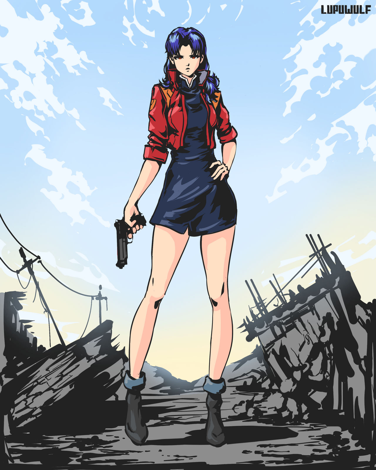 Misato Patch Misato by Lupuwulf on DeviantArt