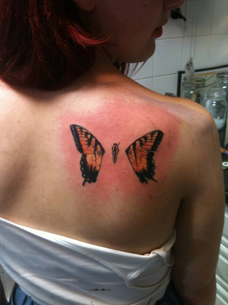 Brand New Eyes Butterfly Tattoo by The-Isabelle-Brinan on DeviantArt