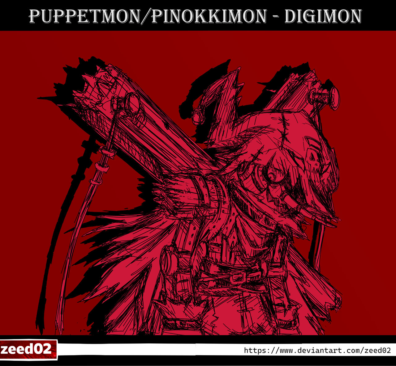 Puppetmon Pinokkimon by zeed02 on DeviantArt