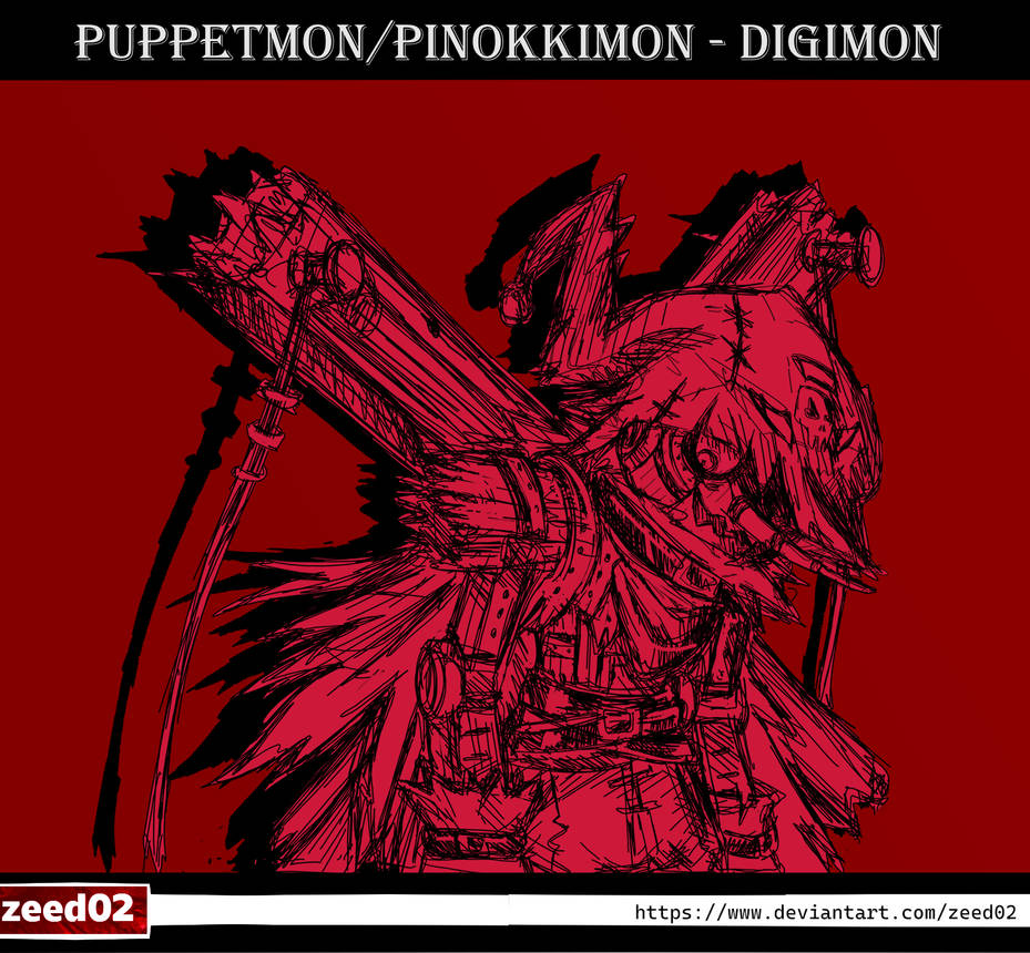 Puppetmon Pinokkimon by zeed02 on DeviantArt