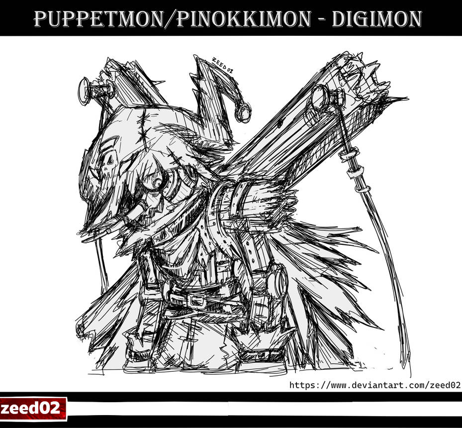 Puppetmon Pinokkimon 2 by zeed02 on DeviantArt
