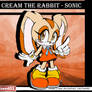 Cream the Rabbit Color - Sonic