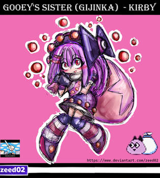 Gooey's Sister (gijinka)  - Kirby  