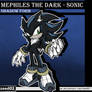 Mephiles The Dark Shadow Form - Sonic Shadow Form