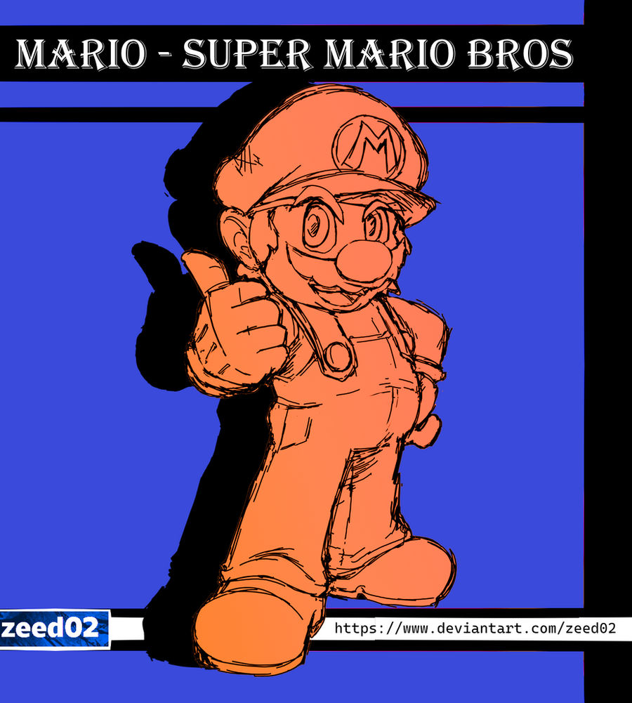 Mario Deviantart Joe Mario - Super Mario Bros by zeed02 on DeviantArt