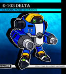 E-103 Delta classic sonic redesign  by zeed02