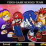 Video Game Heroes Team - Sonic Mario Crash Rayman