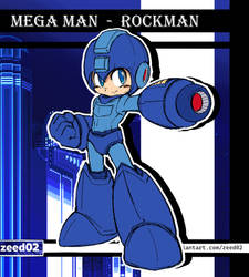 mega man - rockman (Color)