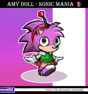 Amy Doll - Sonic Mania (color)