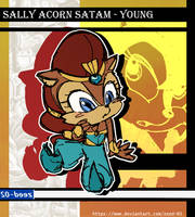 Sally Acorn SatAM - Young (color)