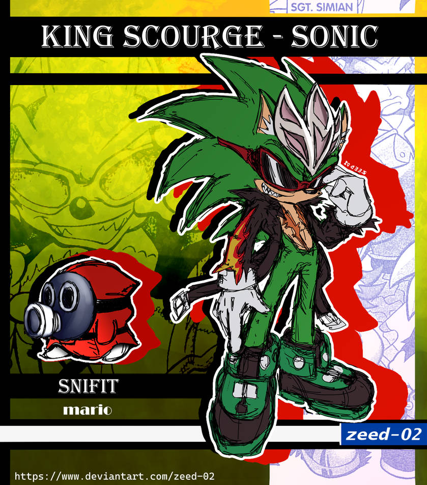 King Scourge Sonic and Snifit mario by zeed02 on DeviantArt