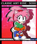 classic amy rose - sonic