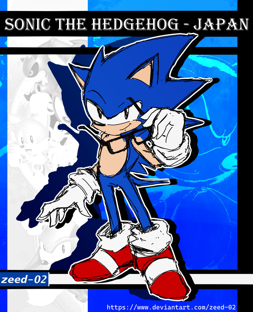 Ova Sonic Color In Sonic the Hedgehog Japan Shogakukan toei OVA Color by zeed02 on DeviantArt