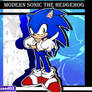 Modern Sonic The Hedgehog (color)