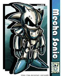 Mecha Sonic - Shogakukan manga