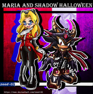 Maria Eggman / Shadow black doom - Halloween