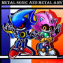 Sonic and Amy ( Metal ) - generations + superstars