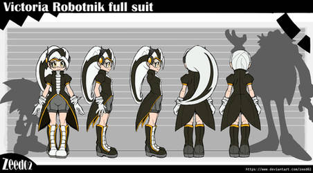Victoria Robotnik Sonic Commission reference sheet