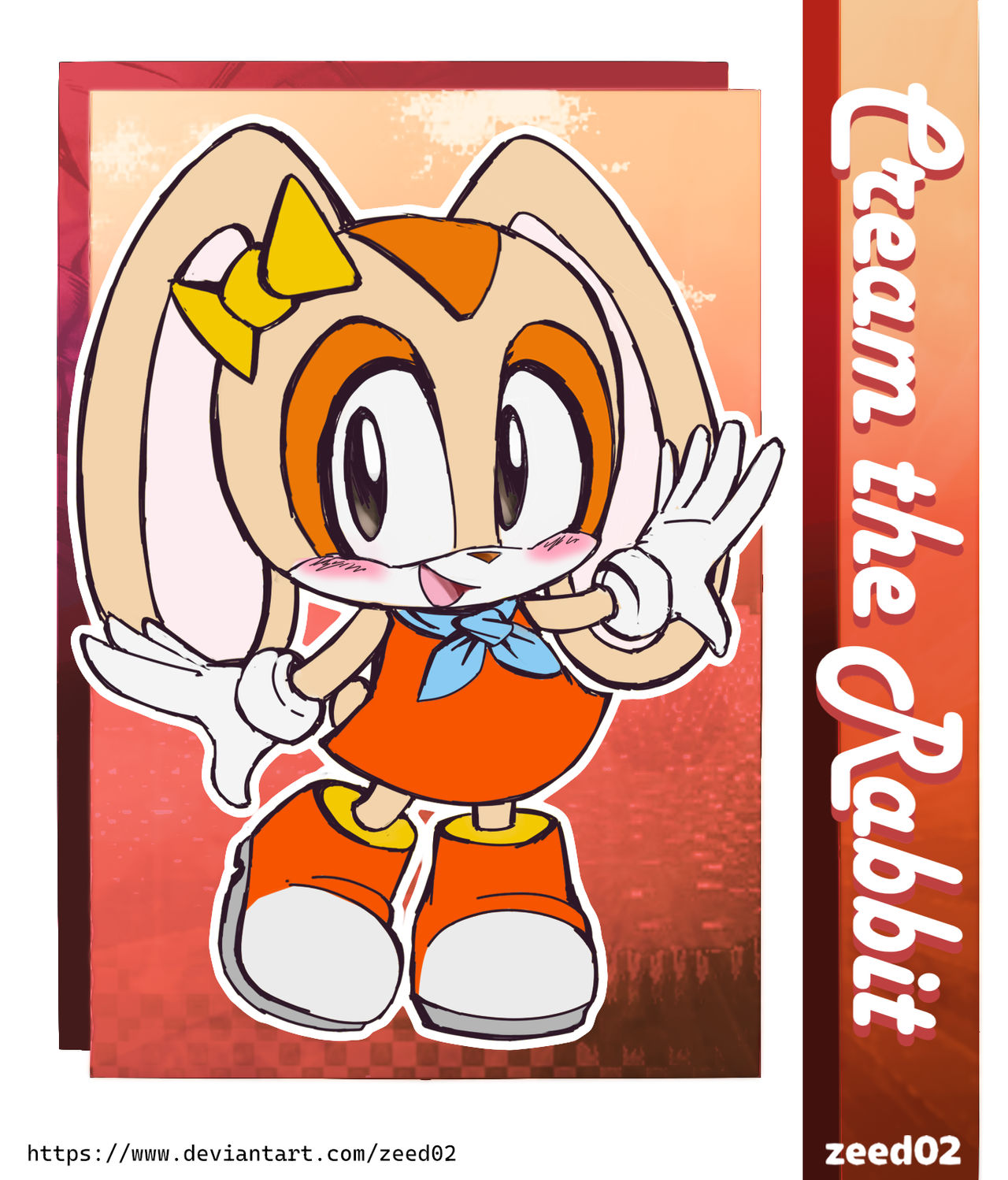 Classic Cream Rabbit Classic Cream the Rabbit ( hypothetical ) - Sonic by zeed02 on DeviantArt
