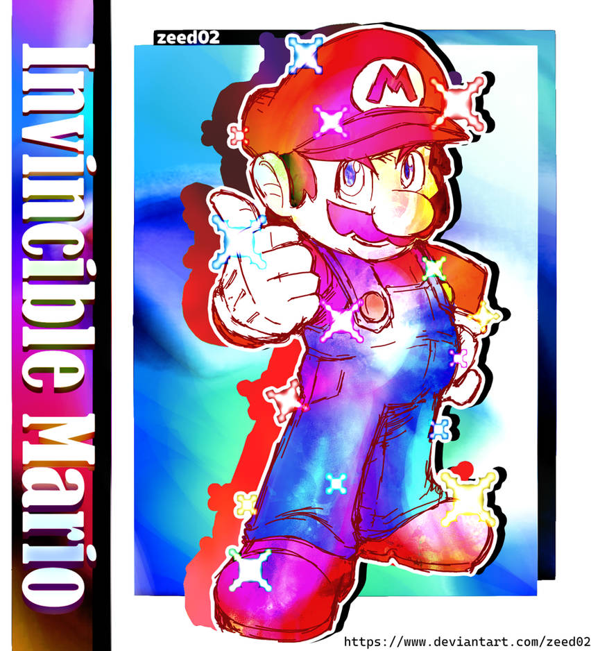 Invincible / Star Mario - Super Mario Bros by zeed02 on DeviantArt