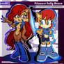 Princess Sally Acorn - Pre and Post Super Genesis