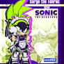 Surge the Tenrec Maid Full Body Color IDW Sonic