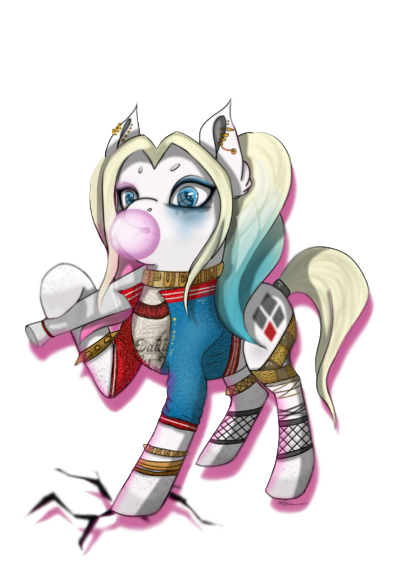 Harley quinn Mlp (paint)