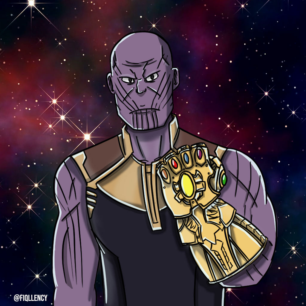 Thanos (Fan art) by Fiqllency on DeviantArt
