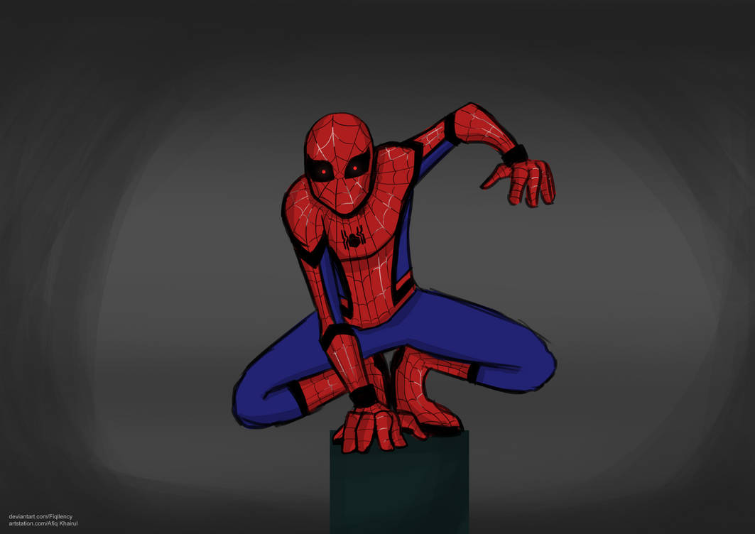 Spider-Man instant kill mode (Sketch) by Fiqllency on DeviantArt