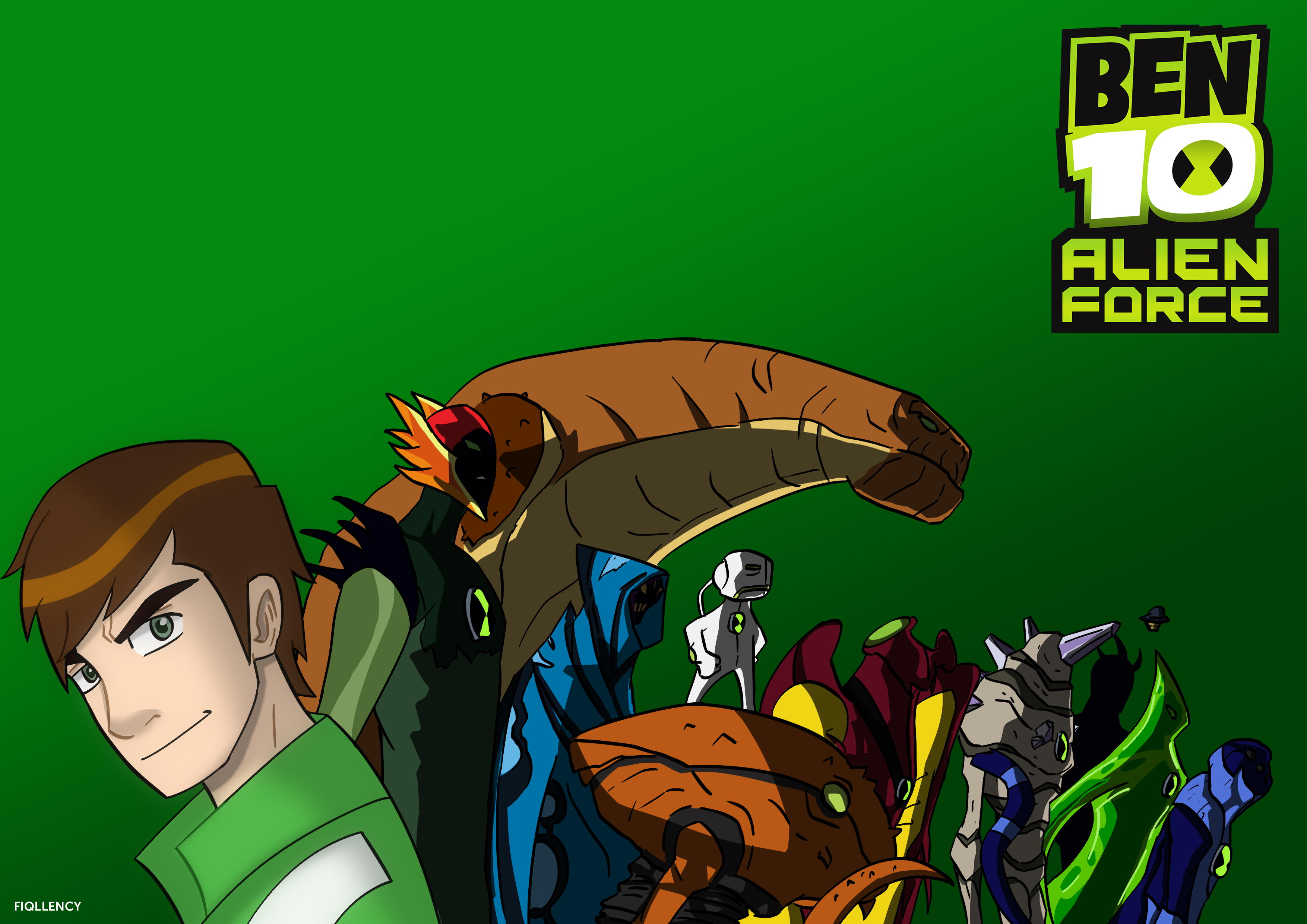 ben 10 pt 3 - flashbacks - alien force aliens by mundoautista2018 on  DeviantArt