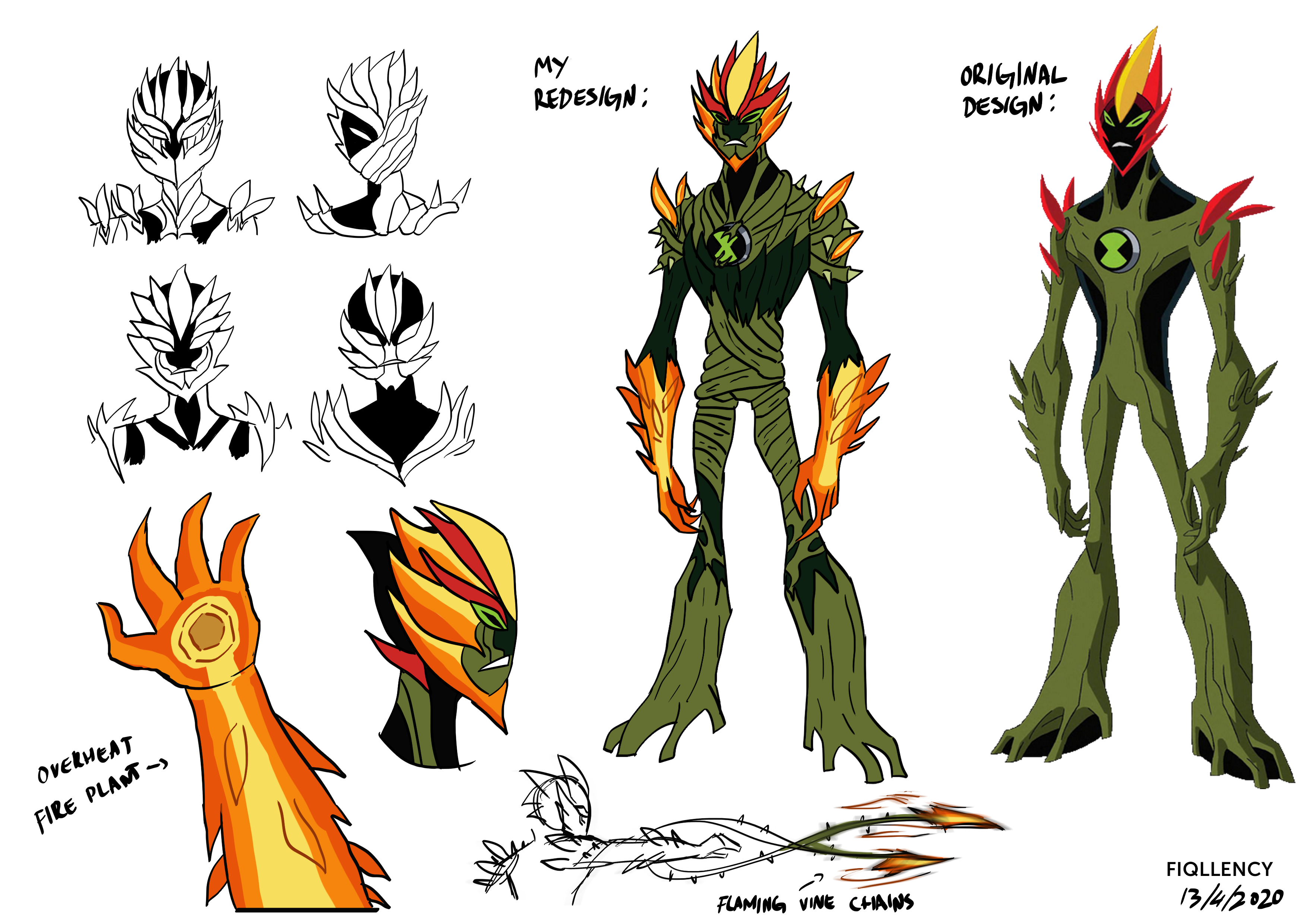 Ben 10 Alien Force (Redesign) by Fiqllency on DeviantArt