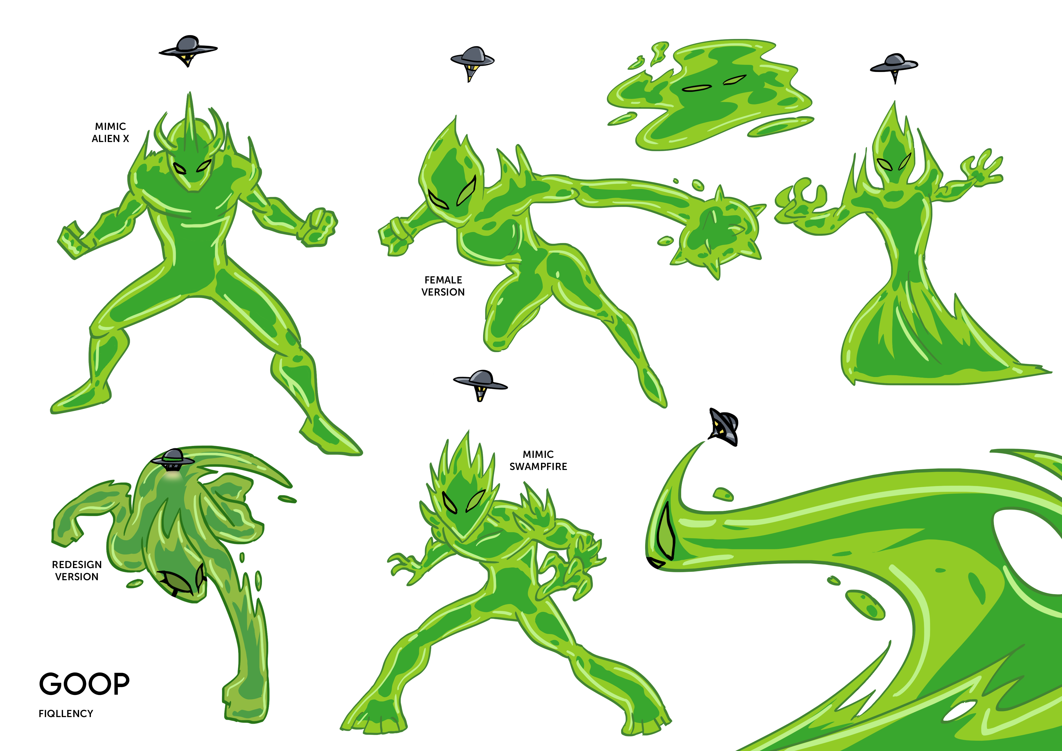 Goop (poses) by Fiqllency on DeviantArt