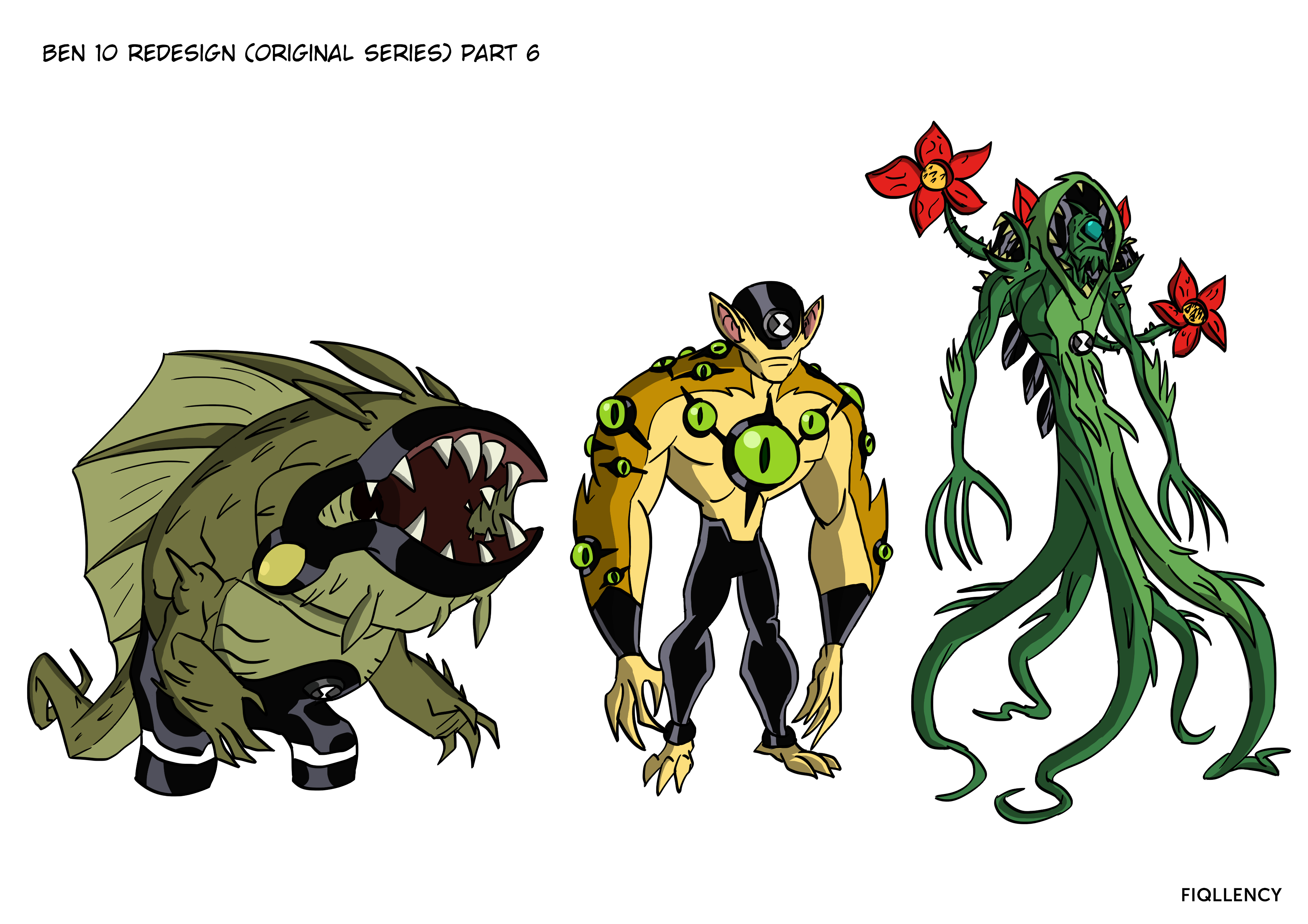 Ben 10 Omniverse - Aliens by Fiqllency on DeviantArt