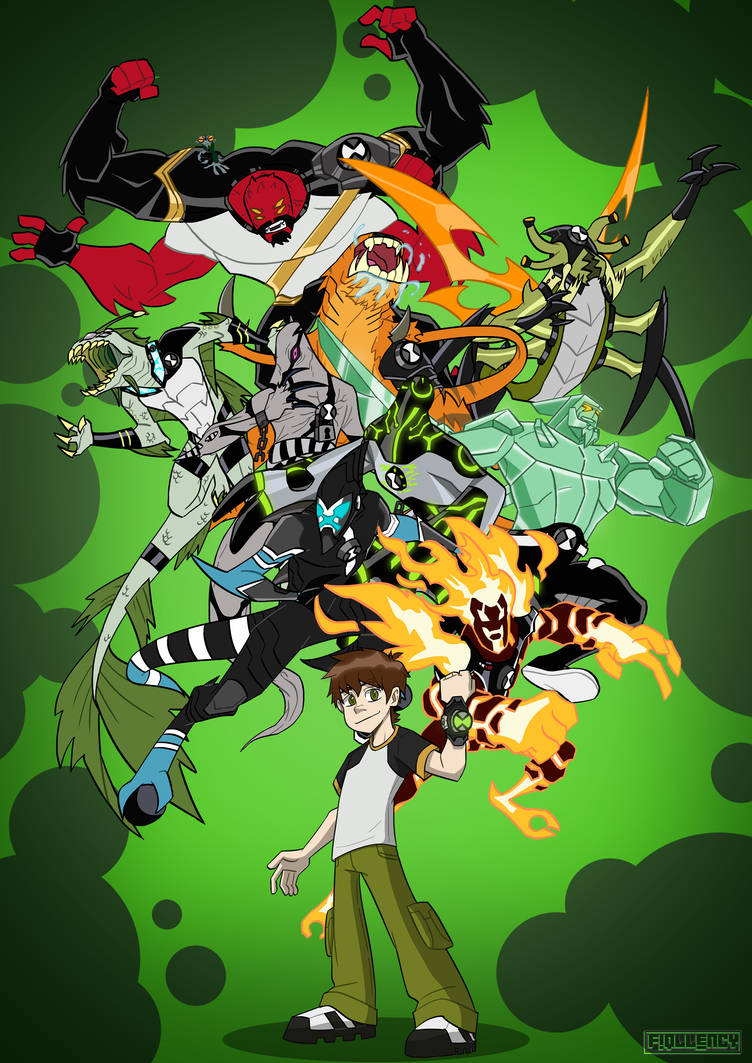 BEN 10 Redesign - All the Aliens (classic) by Buscamusa on DeviantArt